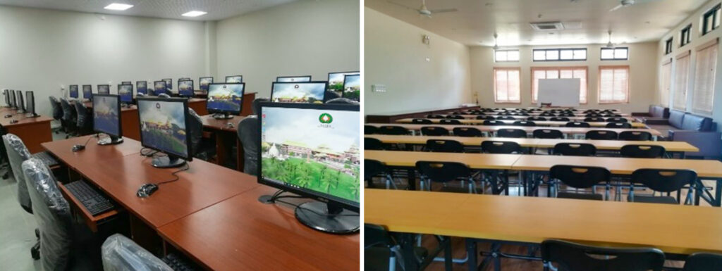 Computer Lib and Lecter Halls