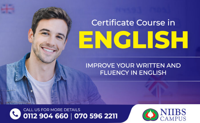 Registrations are now open for the 2026 intake of the Certificate in English